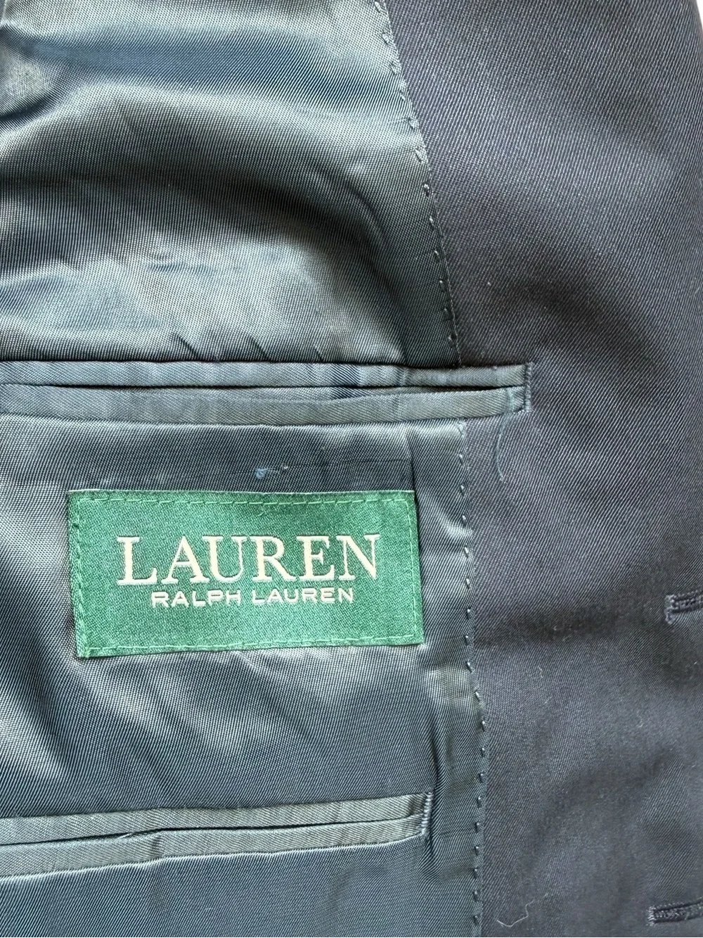 Lauren Ralph Lauren Dark Navy Sport Coat Blazer Men’s 40R Office Business Casual